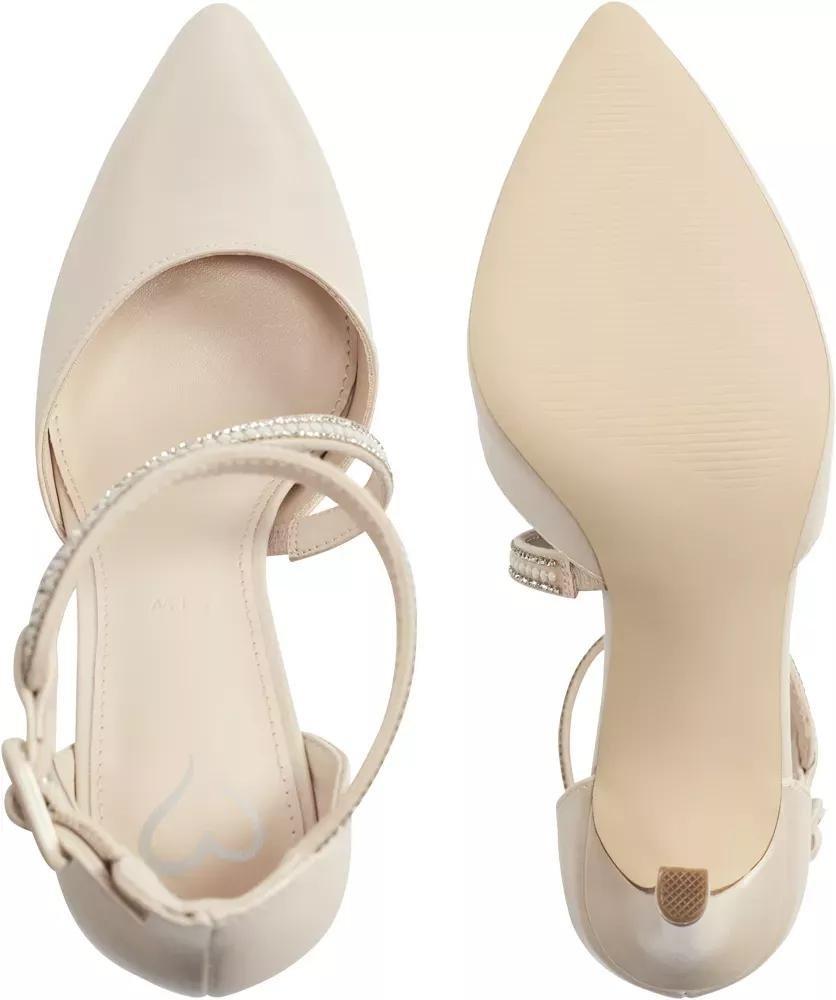 Beige Strappy Heels, , large image number 4