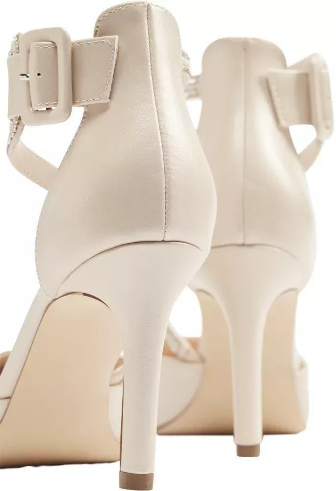 Beige Strappy Heels, , large image number 5