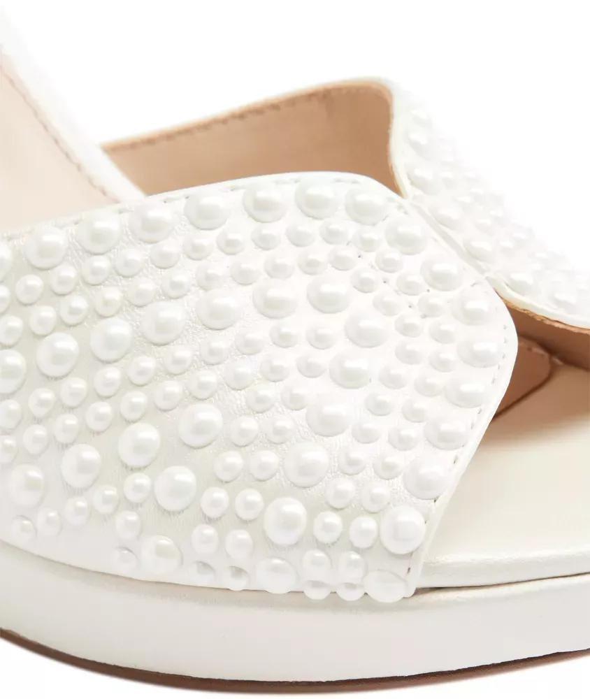 White Open Toe Heels, , large image number 6