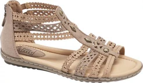 Tan Gladiator Sandals, Women, , large image number 2