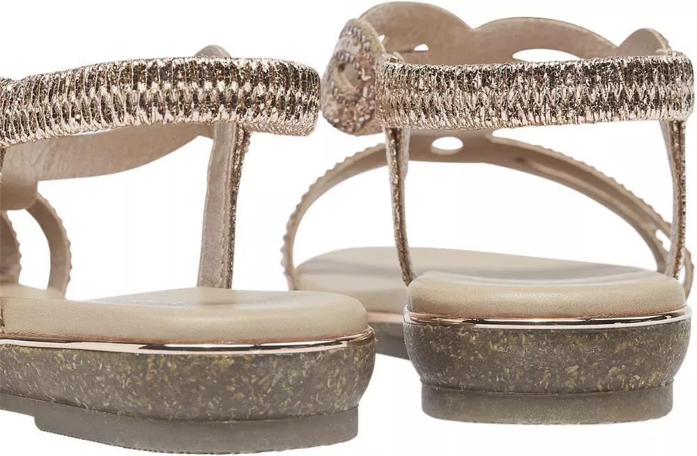Beige Strappy Sandals, , large image number 5