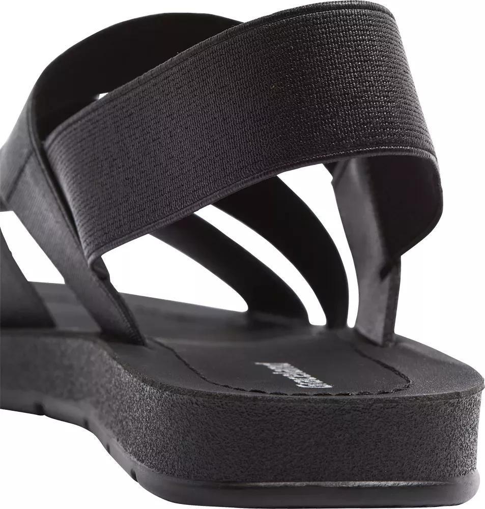 Black Strappy Sandals, , large image number 5