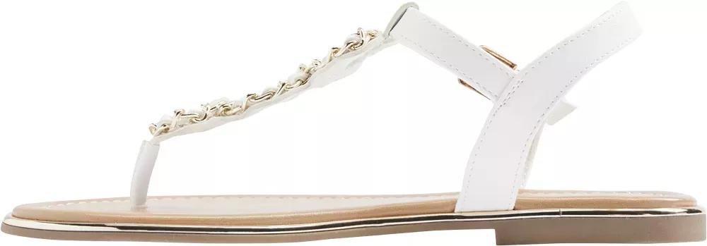 White Open-Toe Sandals, , large image number 2