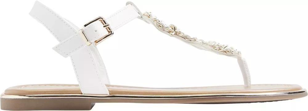White Open-Toe Sandals, , large image number 3