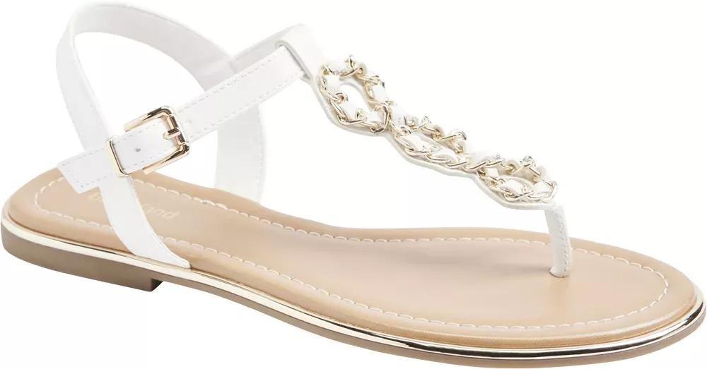White Open-Toe Sandals, , large image number 6
