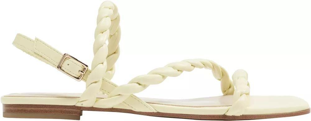 Yellow Braided Sandal, , large image number 2