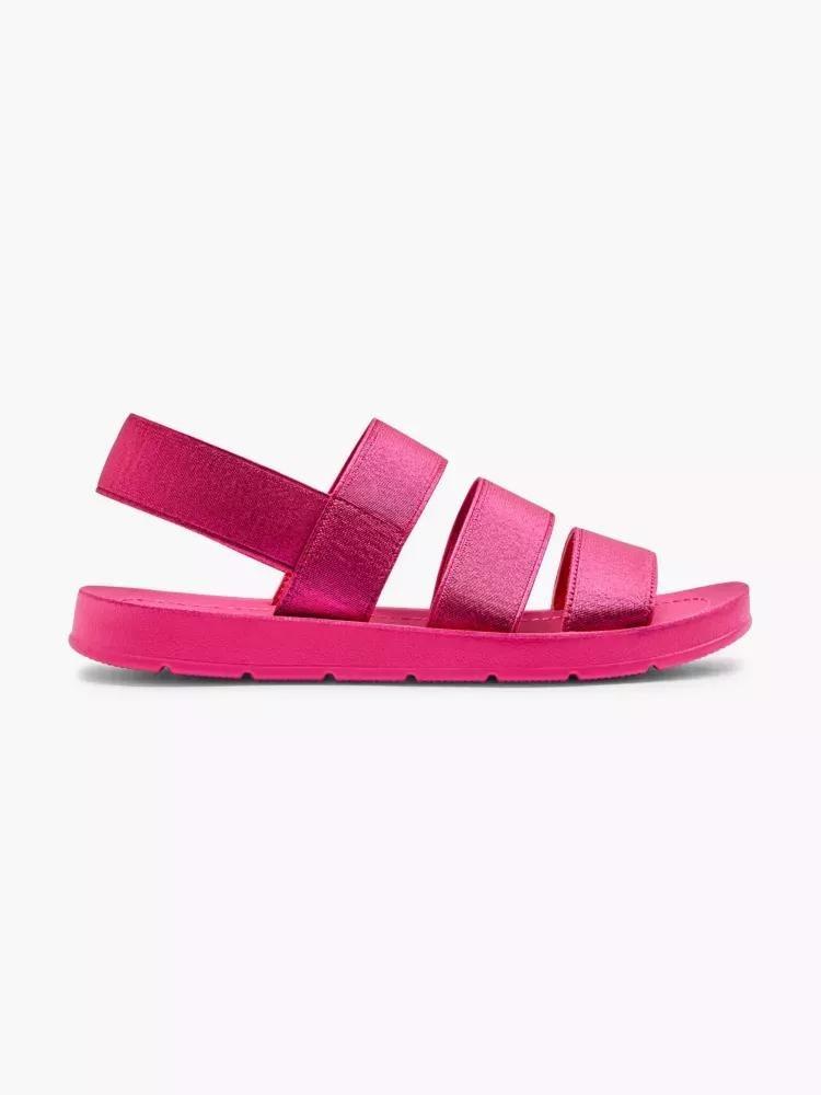 Pink Strappy Sandals, , large image number 0