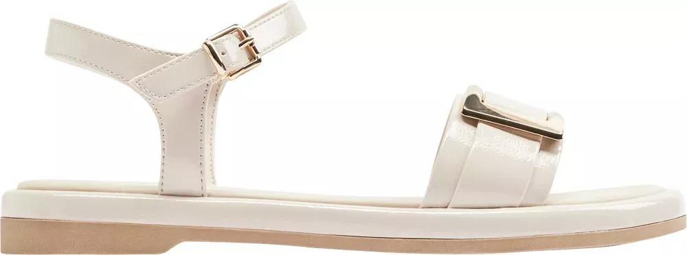 Beige Ankle Strap Sandals, , large image number 2
