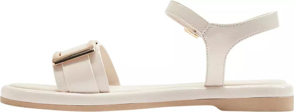 Beige Ankle Strap Sandals, , large image number 3