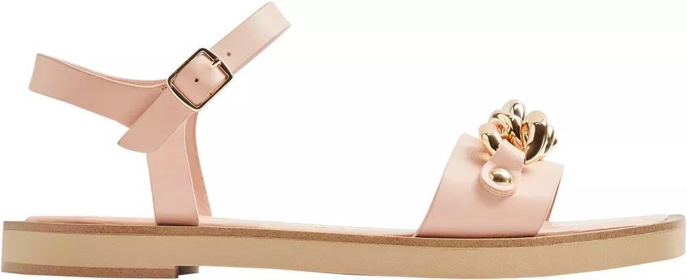 Pink Chain Detail Sandals, , large image number 1