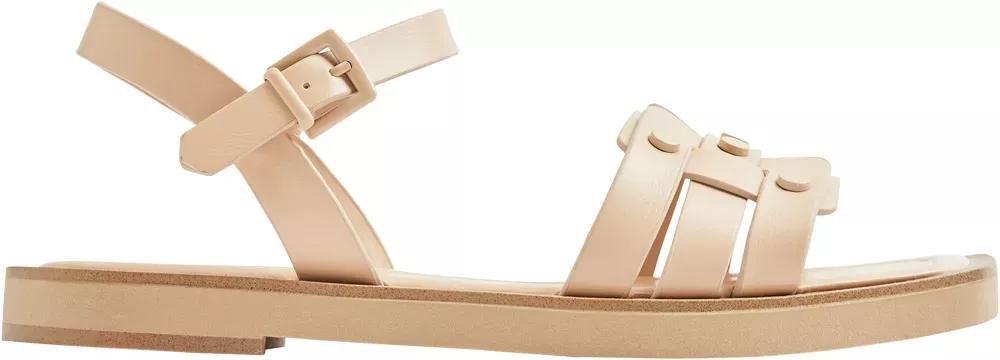 Beige Casual Flat Sandal, , large image number 1