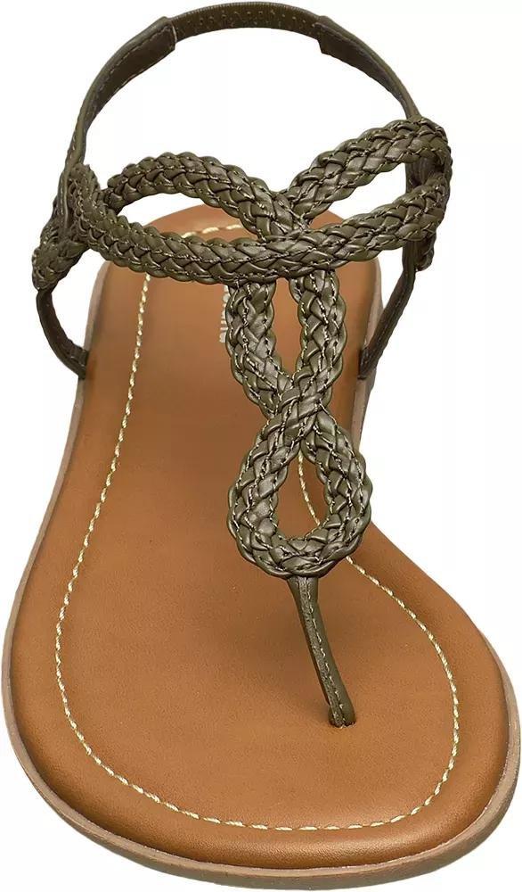 Khaki Sandals, Women, , large image number 2