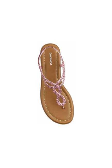 Silver Metallic Sandals, , large image number 1