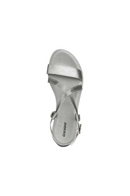 White Platform Sandals, , large image number 1