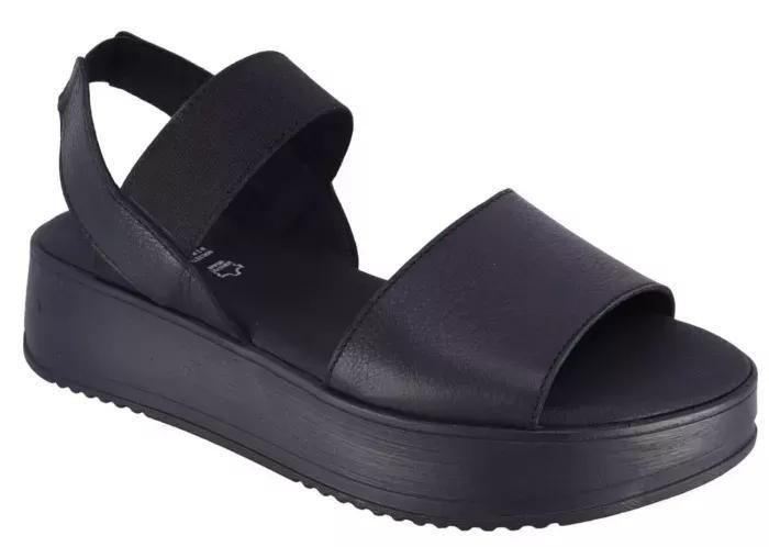 Black Platform Sandals, , large image number 0