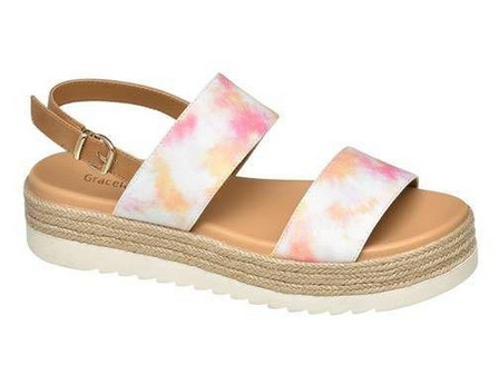 Graceland - Multicolor Platform Sandals