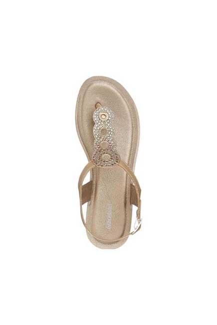 Black Toe Separator Sandals, , large image number 1