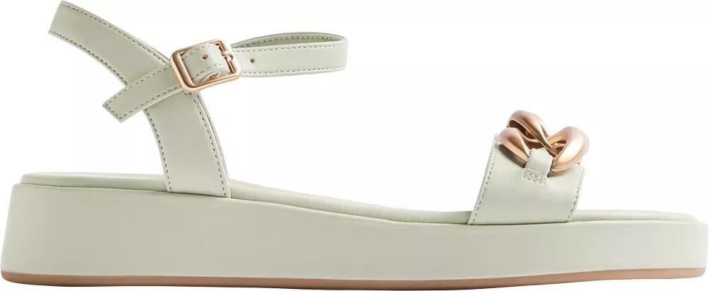 Green Chain Detail Sandals, , large image number 2