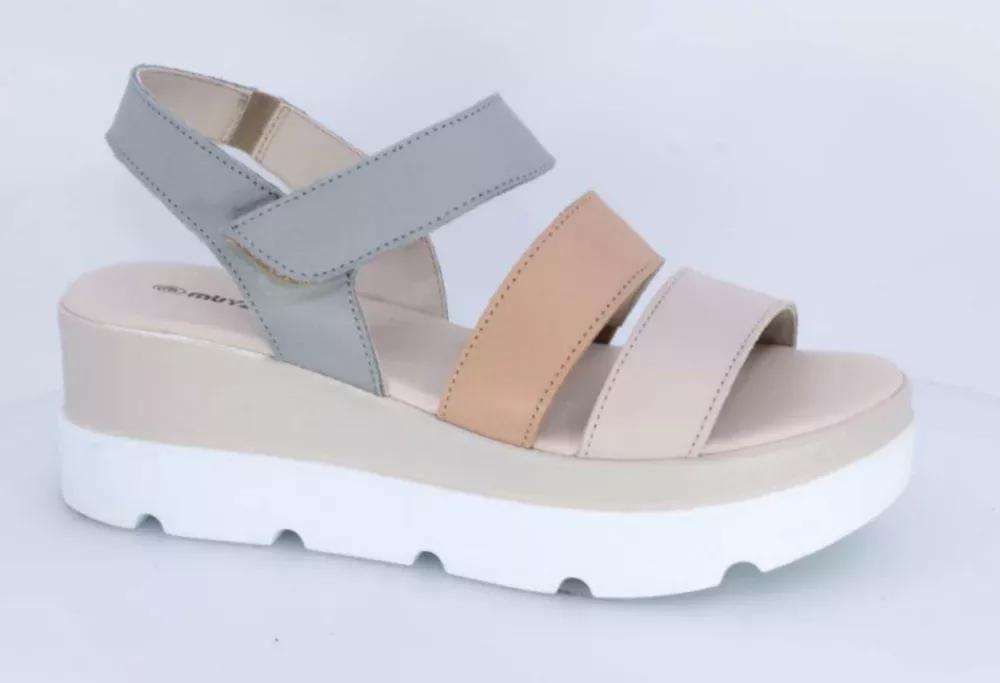 Multicolour Platform Sandals, , large image number 0