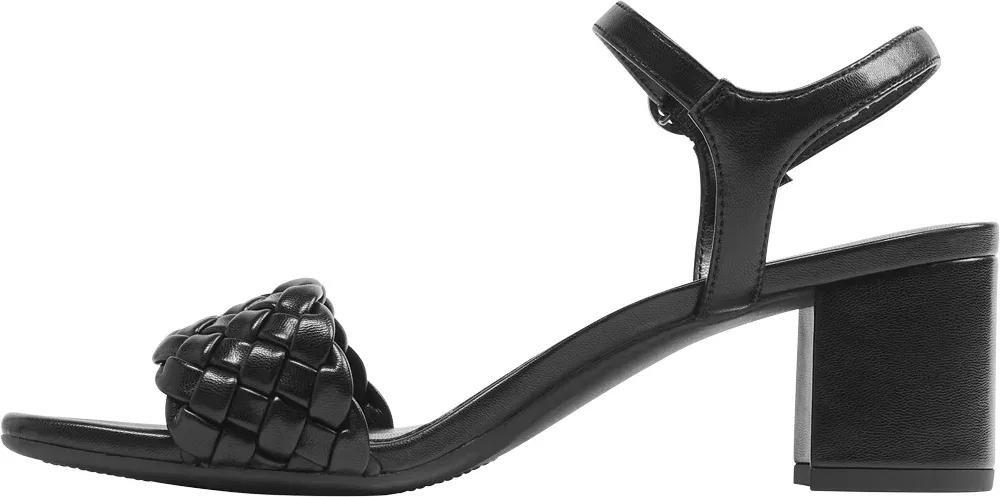 Black Open Toe Sandals, , large image number 3