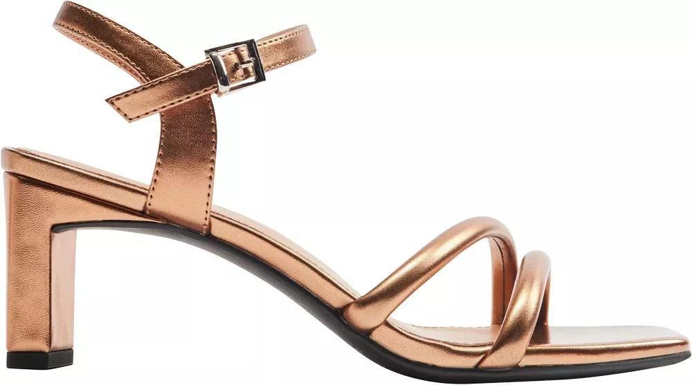 Brown Ankle Strap Heel, , large image number 2