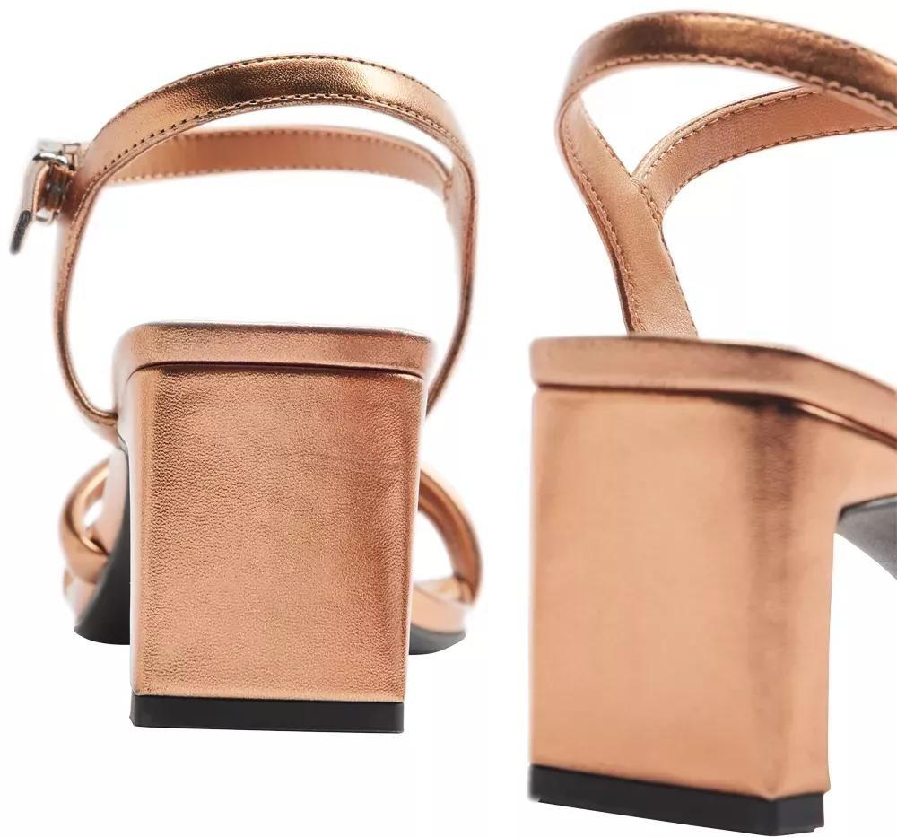 Brown Ankle Strap Heel, , large image number 5