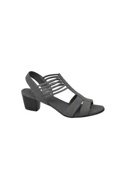 Grey Strappy Heeled Sandals, , large image number 0