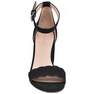 Graceland - Black Heeled Ankle Sling Sandals, Women