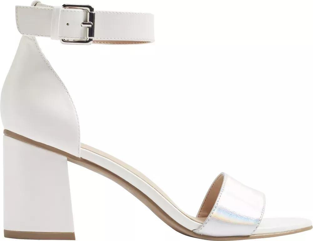 White High-Heeled Sandals, , large image number 2
