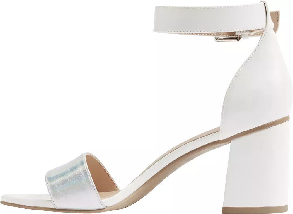 White High-Heeled Sandals, , large image number 3