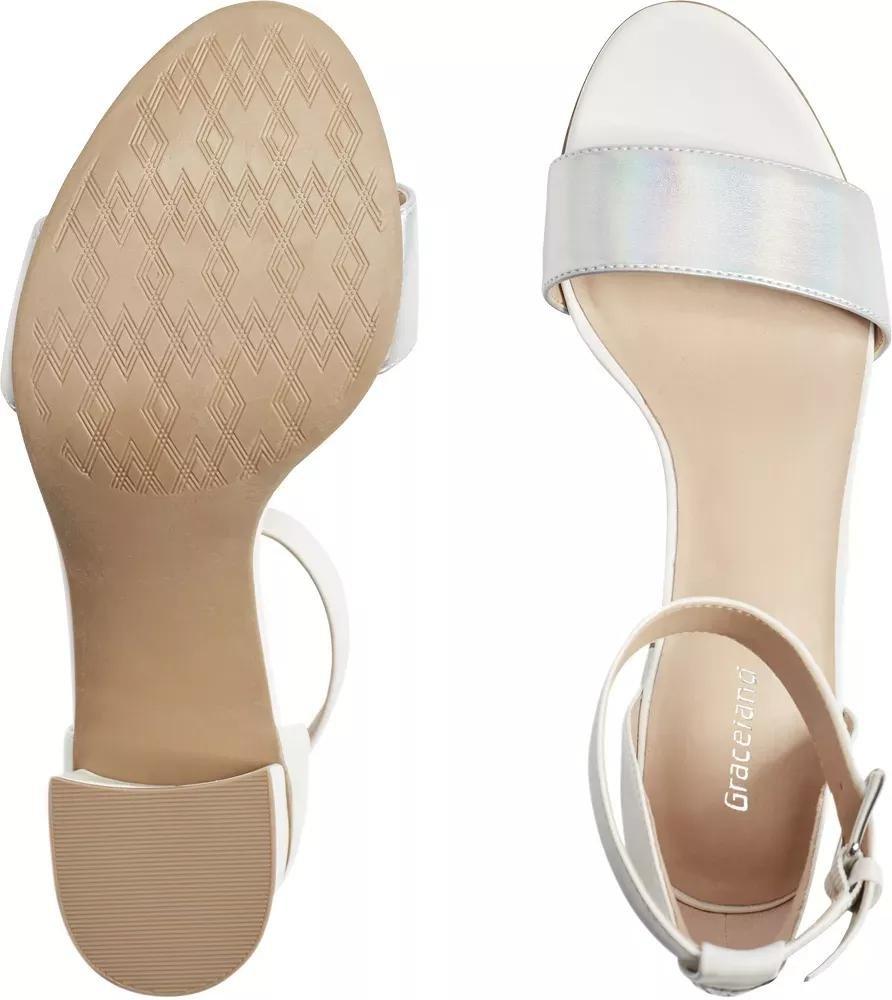 White High-Heeled Sandals, , large image number 4