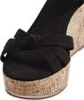 Graceland - Black Wedge Sandals