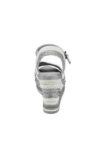Grey Sandals With Wedge Heel, Women, , large image number 3