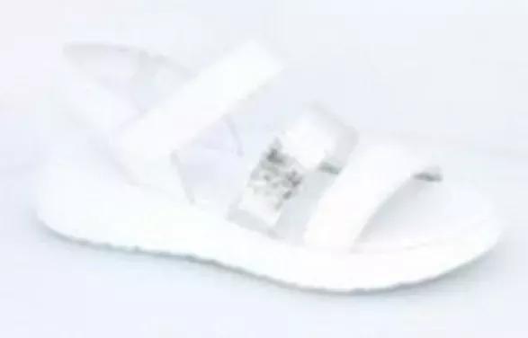 White Platform Sandals, , large image number 0