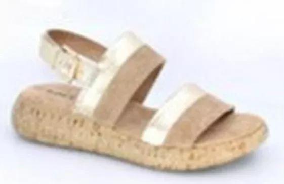 Beige Platform Sandals, , large image number 0