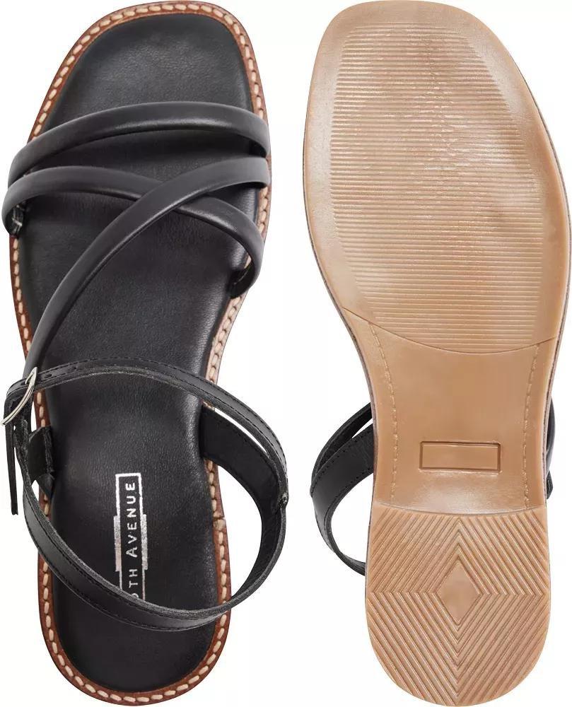 Black Open-Toe Sandals, , large image number 1