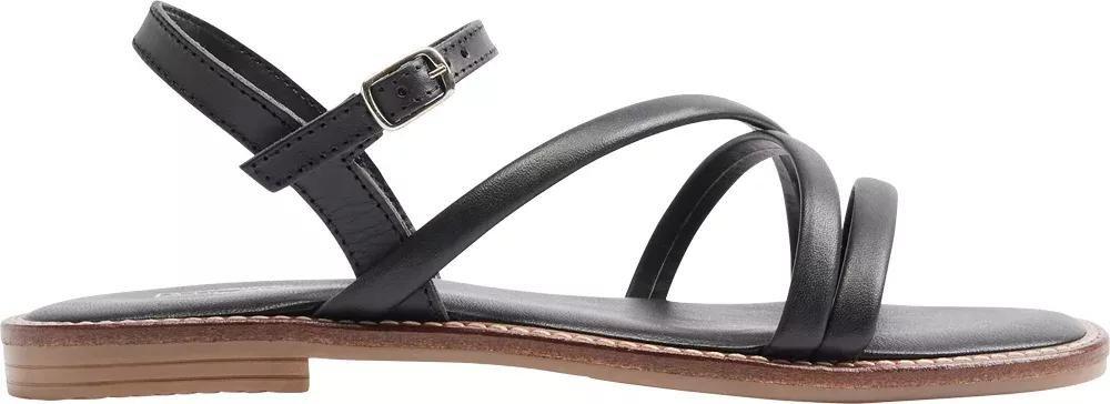 Black Open-Toe Sandals, , large image number 2