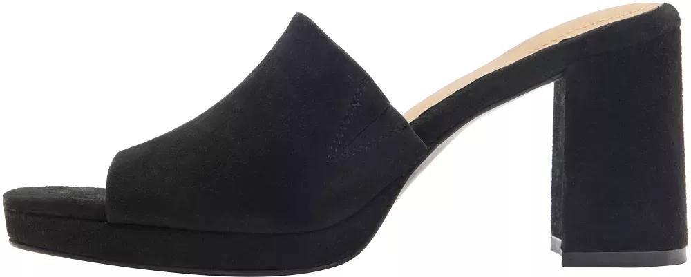 Black Suede Block Heels, , large image number 3