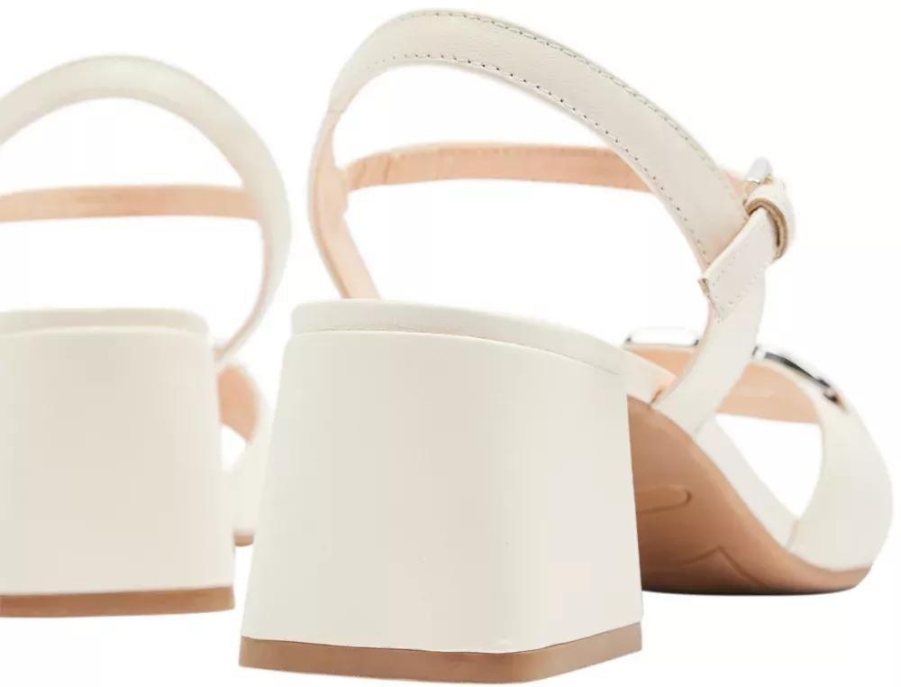 White Pointed Pumps, , large image number 5
