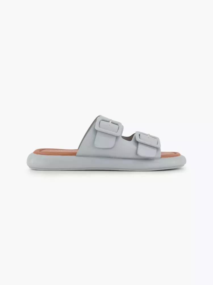 Grey Pool Slippers, , medium