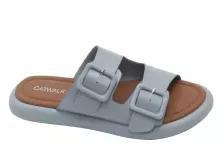 Grey Pool Slippers, , large image number 1