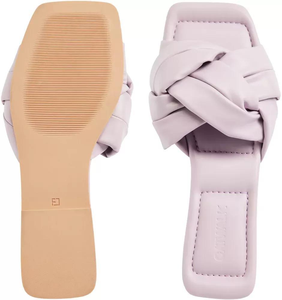 Pink Knotted Mules, , large image number 4