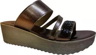Grey Heeled Slippers, , large image number 0