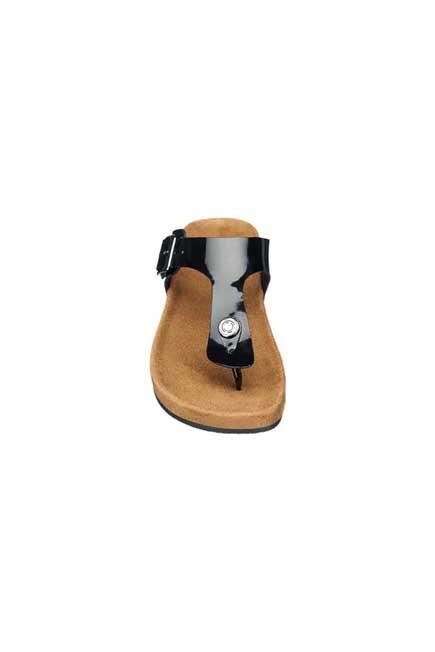 Black Toe Separator Mules, , large image number 3