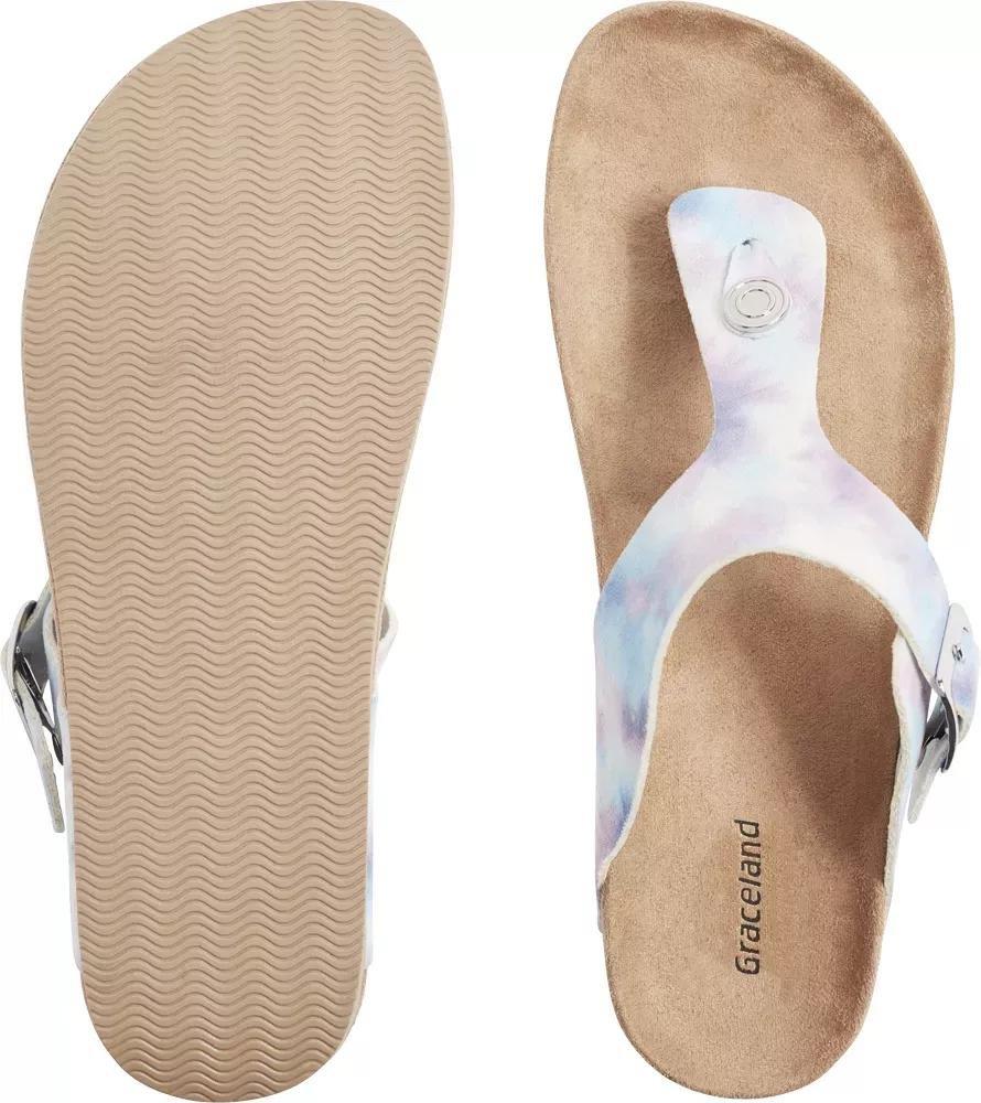 Purple Multicolor Slippers, , large image number 4