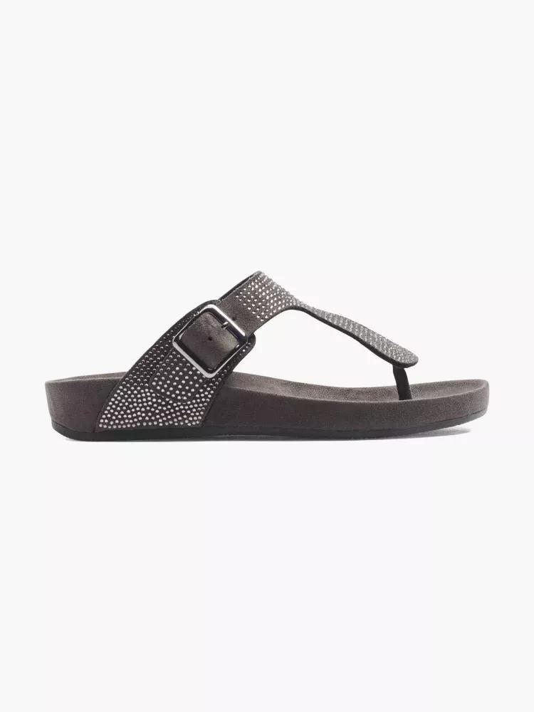 Grey Anatomical Slippers, , large image number 0