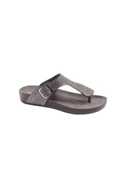 Grey Anatomical Slippers, , large image number 1