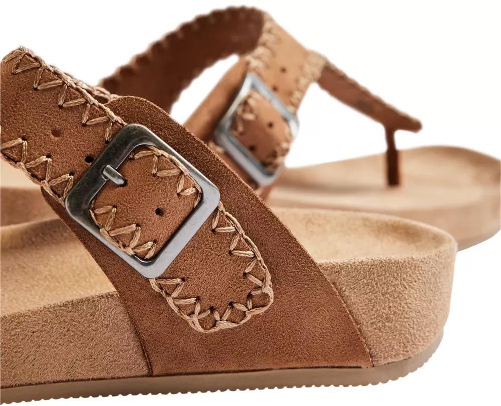 Brown T Bar Sandal, , large image number 6