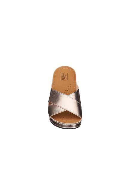 Rose Gold Slide Sandals, Women, , large image number 2