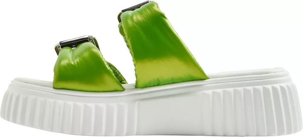 White High Heel Slide Sandals, , large image number 3